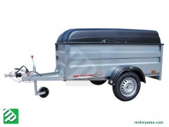 coperchio rimorchio cresci H3  senza freni per trasporto cose e merci